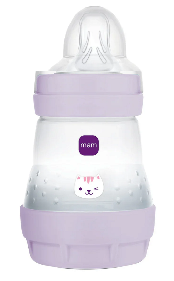 בקבוק מאמ נגד גזים 160 מ׳׳ל MAM Anti-Colic צבע סגול