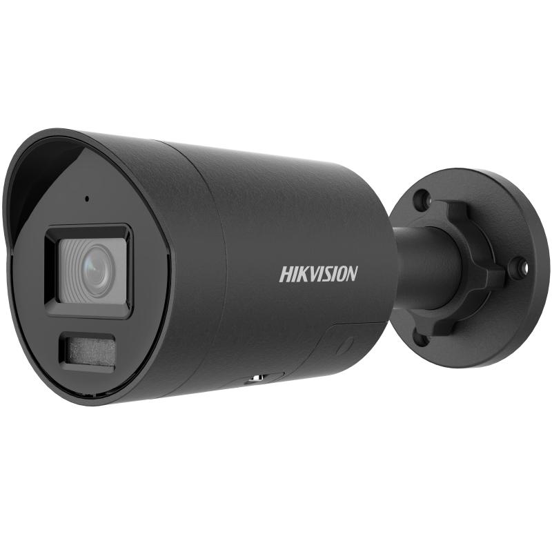 מצלמת מיני צינור IP 4MP דגם DS-2CD2047G2H-LIU/SLB מבית HikVision צבע שחור יבואן רשמי