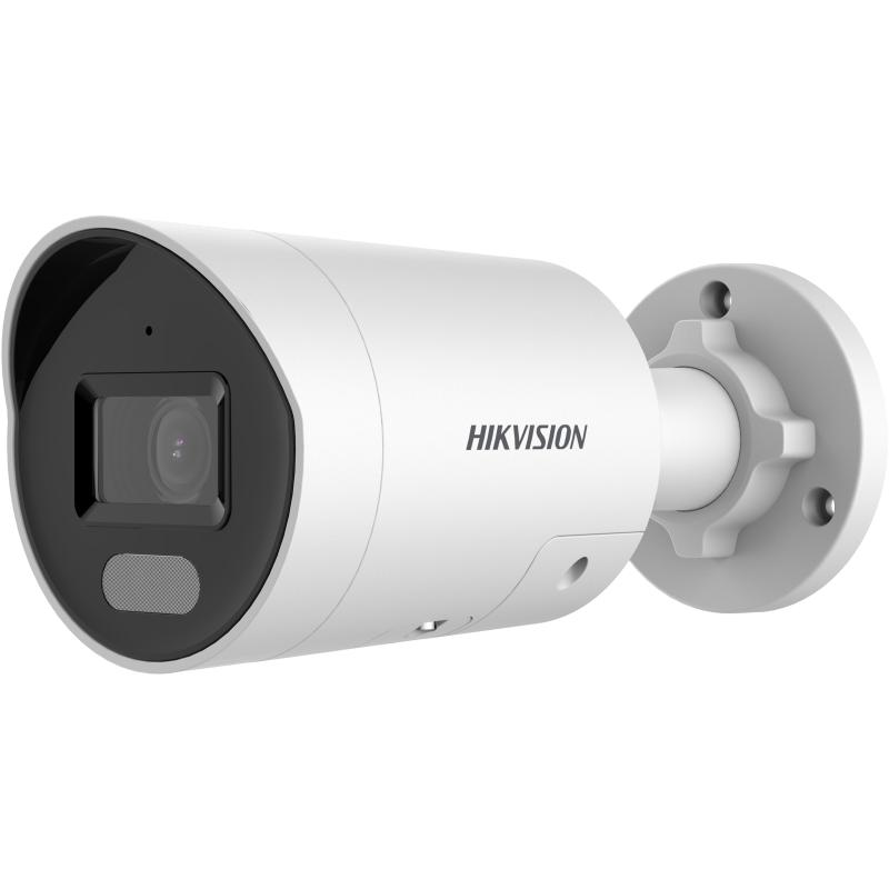 מצלמת מיני צינור IP 4MP דגם (DS-2CD2047G2H-LIU/SL(2 מבית HikVision צבע לבן יבואן רשמי