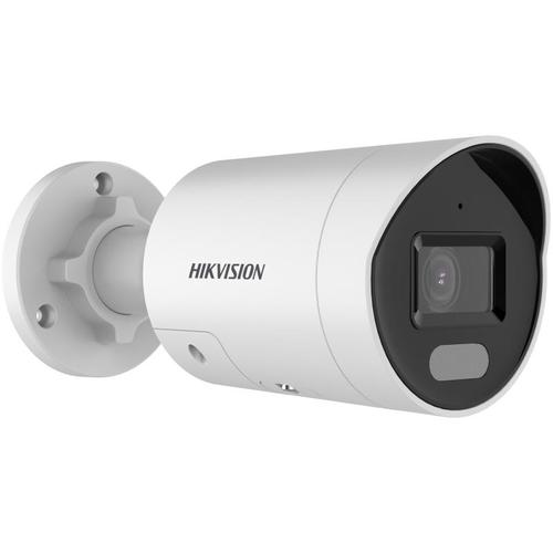 מצלמת מיני צינור IP 4MP דגם (DS-2CD2047G2H-LIU/SL(2 מבית HikVision צבע לבן יבואן רשמי