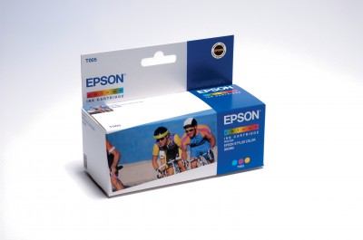 ראש דיו צבעוני מקורי Epson T005