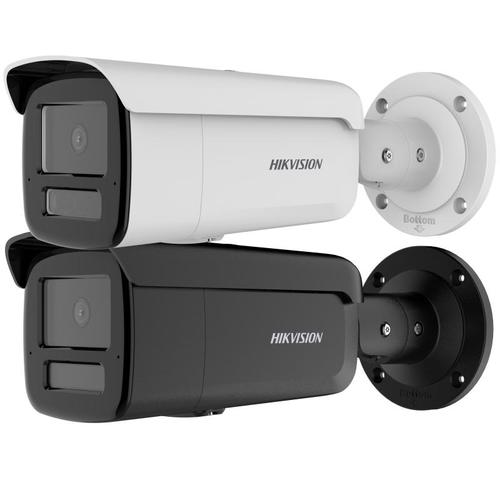 מצלמת צינור IP 4MP דגם DS-2CD2T43G2-2LI2U(2.8) מבית HikVision צבע לבן יבואן רשמי