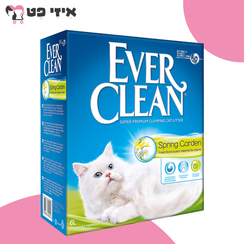 חול מתגבש אוור קלין ספרינג גארדן 6 ליטר Ever Clean