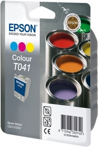 ראש דיו צבעוני מקורי Epson T041 אפסון