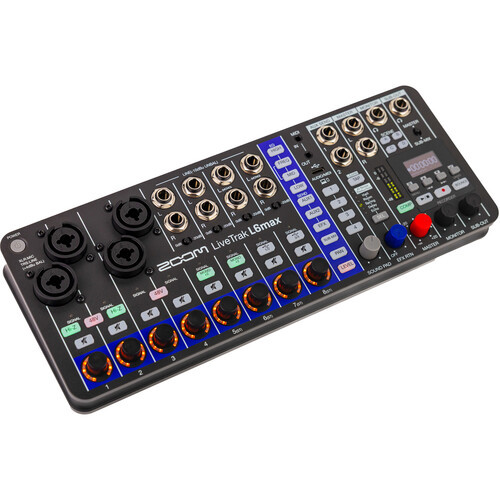 מיקסר אולפן נייד Zoom LiveTrak L6max