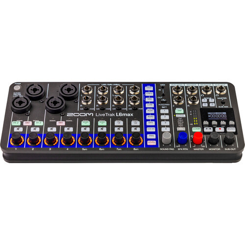 מיקסר אולפן נייד Zoom LiveTrak L6max