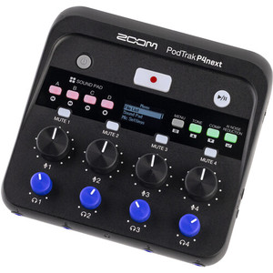 מיקסר אולפן נייד Zoom PodTrak P4next