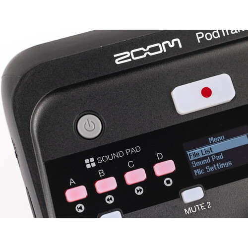 מיקסר אולפן נייד Zoom PodTrak P4next