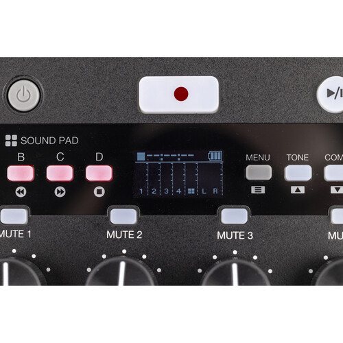 מיקסר אולפן נייד Zoom PodTrak P4next