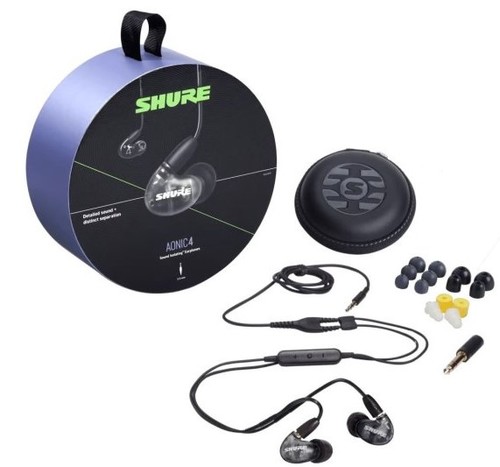 אוזניות מקצועיות מבודדות רעש Shure AONIC 4