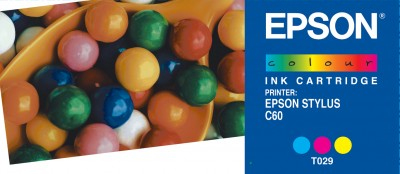 ראש דיו צבעוני מקורי Epson T029