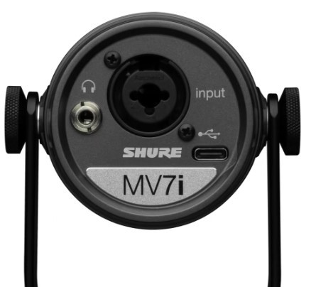 מיקרופון דינמי מקצועי Shure MV7i