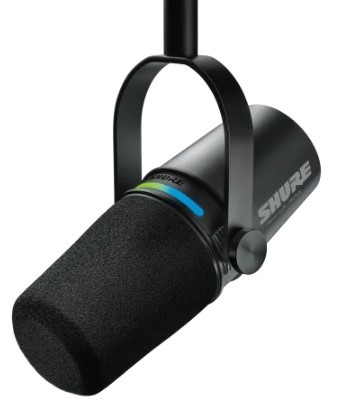 מיקרופון דינמי מקצועי Shure MV7i