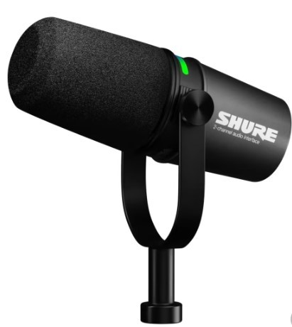 מיקרופון דינמי מקצועי Shure MV7i