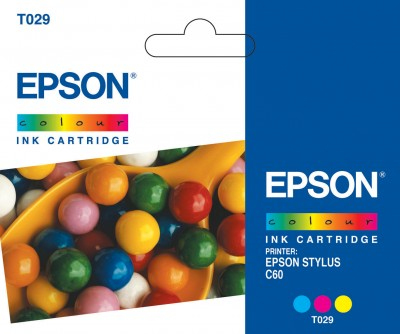 ראש דיו צבעוני מקורי Epson T029