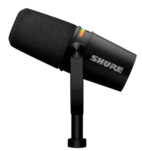 מיקרופון גיימינג דינמי +Shure MV7