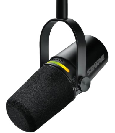 מיקרופון גיימינג דינמי +Shure MV7
