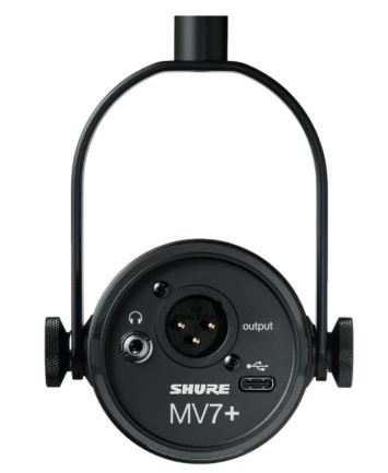 מיקרופון גיימינג דינמי +Shure MV7