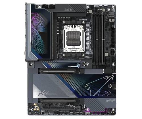 לוח אם Gigabyte X870E A MASTER X X3D 10GB/5GB lan Wifi 7 Usb 4.0