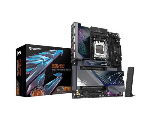 לוח אם Gigabyte X870E A MASTER X X3D 10GB/5GB lan Wifi 7 Usb 4.0