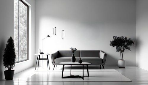  מנורת קיר CONTOUR 2x5W גוף לבן עם שחור אור חם 