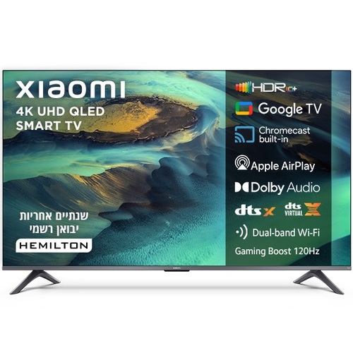 טלוויזיה חכמה 4k ''43 QLED 4K שיאומי דגם Xiaomi TV A Pro 43''   דגם 81311 