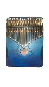 קלימבה 21 צלילים בצבע חום + איבזור ZANI 21-B Gradient blue