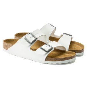 בירקנשטוק כפכפי נשים אריזונה לבן Birkenstock Arizona BS White