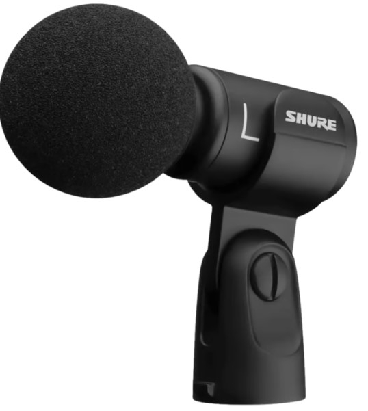 מיקרופון סטריאו דינמי Shure MV88+ Stereo USB