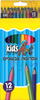 מארז 12 עפרונות צבעוניים דקים/ KIDS ART