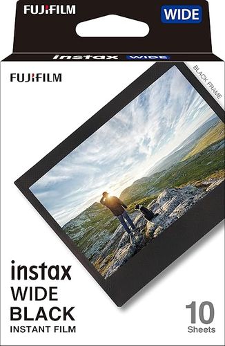 סרט צילום Fujifilm Instax Wide Black Instant Film - 10pack 