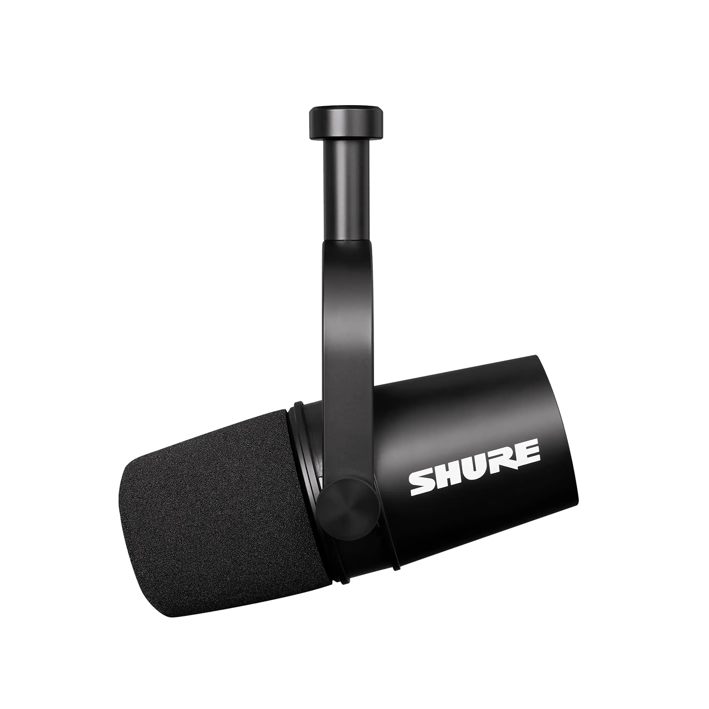 מיקרופון מומלץ לפודקאסט - אחריות יבואן רשמי   SHURE  MV7 X