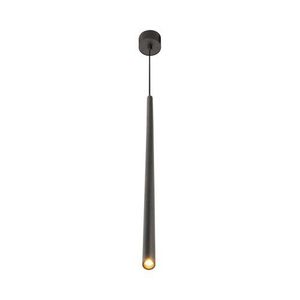  מנורת תלייה שחור LINE 3W 80CM אור חם 