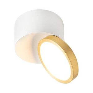  צילינדר TWIST 7W 3CCT גוף לבן עם זהב 
