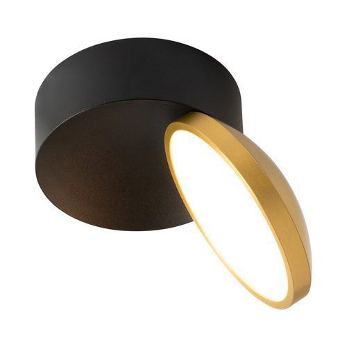  צילינדר TWIST 12W 3CCT גוף שחור עם זהב 