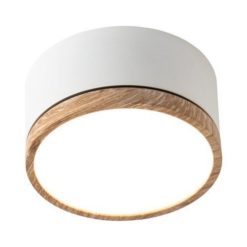  צילינדר TWIST 12W 3CCT גוף לבן עם עץ 
