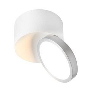  צילינדר TWIST 7W 3CCT גוף לבן עם כסף 