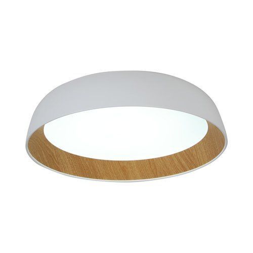  צמוד תקרה לבן+עץ OREN 60W 60CM 3CCT 