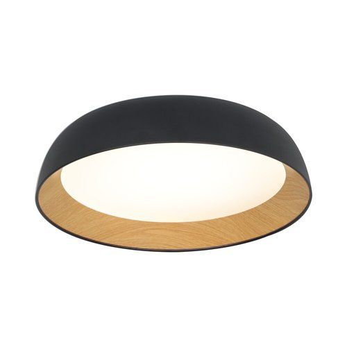  צמוד תקרה שחור+עץ OREN 45W 45CM 3CCT 