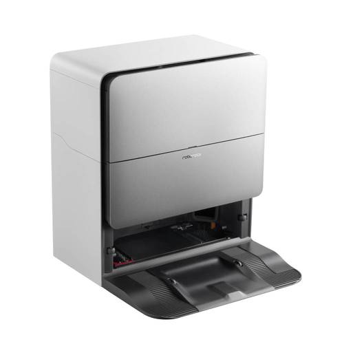 שואב אבק רובוטי שוטף Roborock Saros 20 SONIC ‎36,000‎Pa‎ לבן