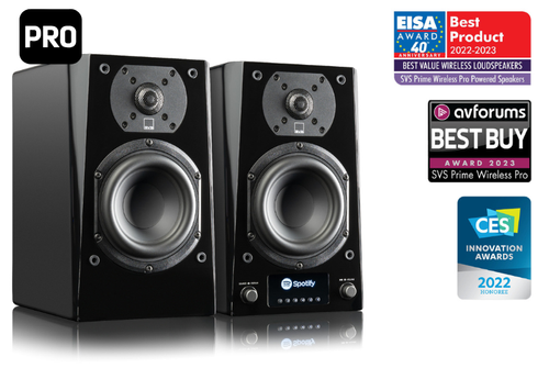 Prime Wireless Speakers Pro - Black Gloss