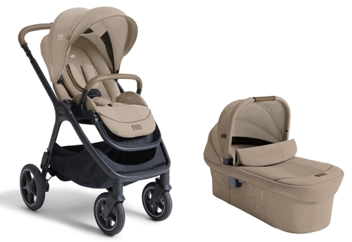 עגלה משולבת לתינוק Finiti Signature Sandstone עם טיולון ואמבטיה Joie