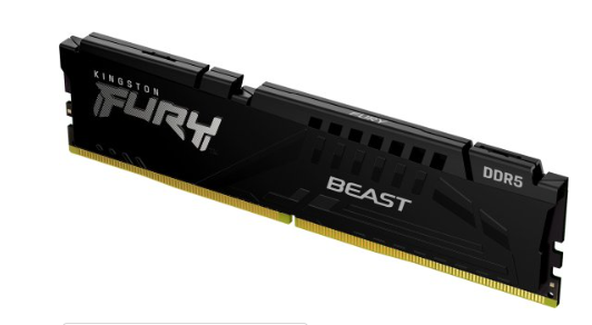 זיכרון KINGSTON FURY BEAST RGB GAMING MEMORY 16GB DDR5 5600Mhz  