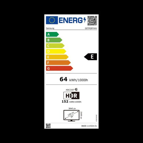 טלוויזיה חכמה “55 QLED 4K Q8F