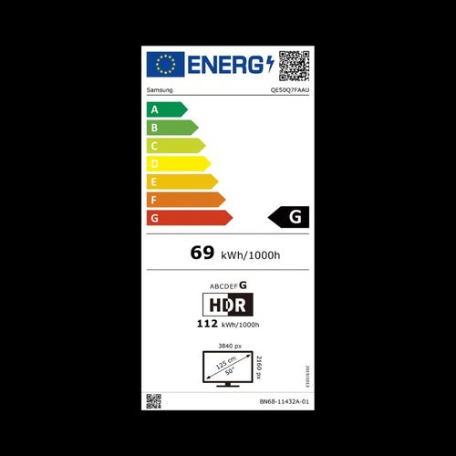 טלוויזיה חכמה 50″ QLED 4K Q7F Vision AI