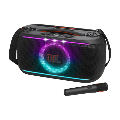 רמקול נייד + מיק` אלחוטי JBL PartyBox On The Go 2 (יבואן רשמי)