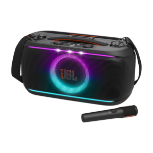 רמקול נייד + מיק` אלחוטי JBL PartyBox On The Go 2 (יבואן רשמי)