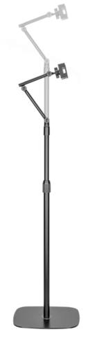 מעמד סטנד רצפתי שחור לסמארטפון או לטאבלט LUMI PAD39-04
