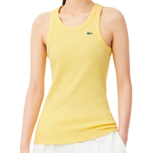 גופיה LACOSTE מידות XS-XL לנשים בגוון צהוב