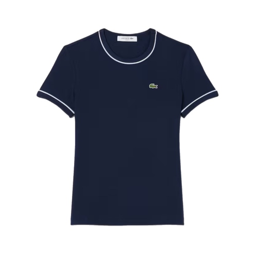חולצה LACOSTE מידות XS-XL לנשים בגוון נייבי